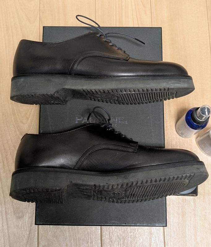 靴 PADRONE URBAN LINE DERBY PLAIN TOE SHOES