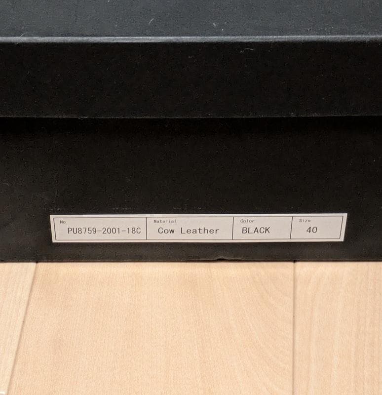 靴 PADRONE URBAN LINE DERBY PLAIN TOE SHOES