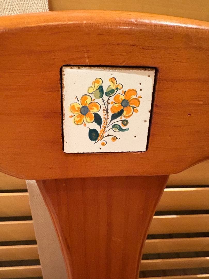 アクタス取扱　スペイン　タイル　ダイニングチェア⑤