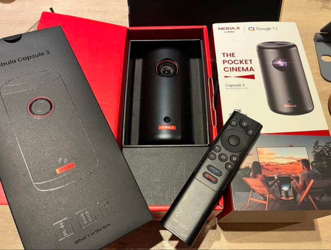 Anker Nebula Capsule 3 プロジェクター 本体