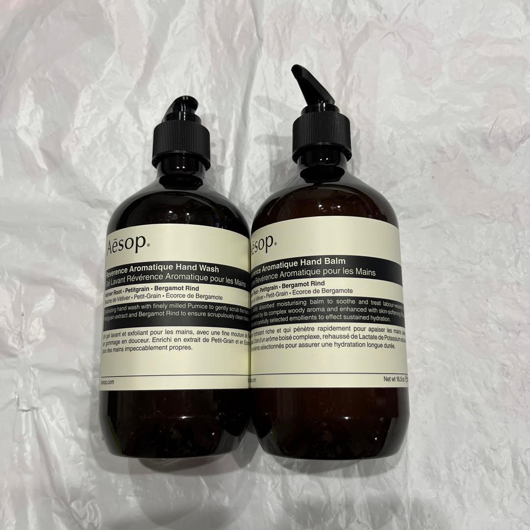 イソップレバレンスハンドウォッシュ＆ハンドバーム各500mL