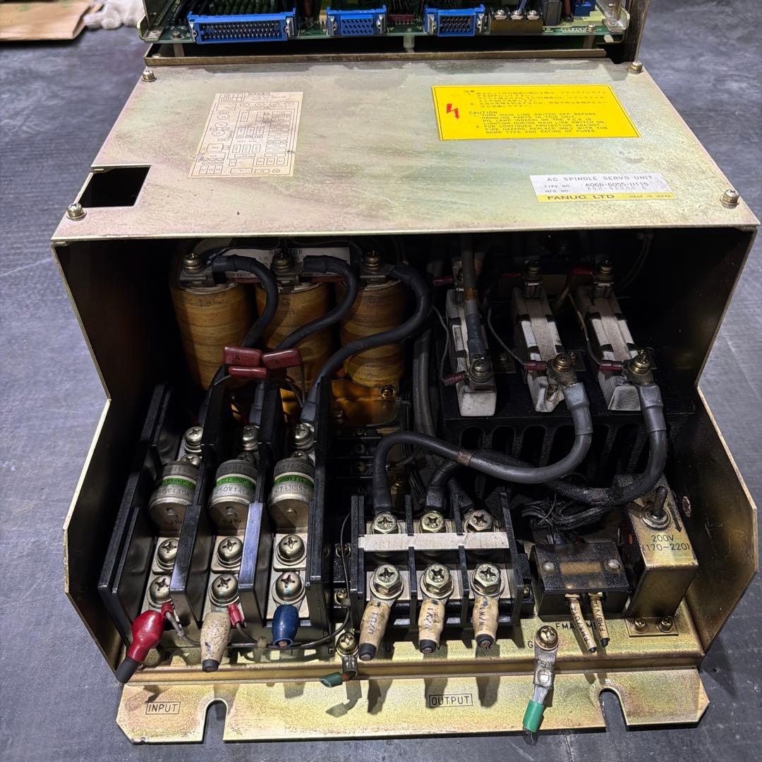 マザーボード FANUC A06B-6055-H115 AC SPINDLE SERVO
