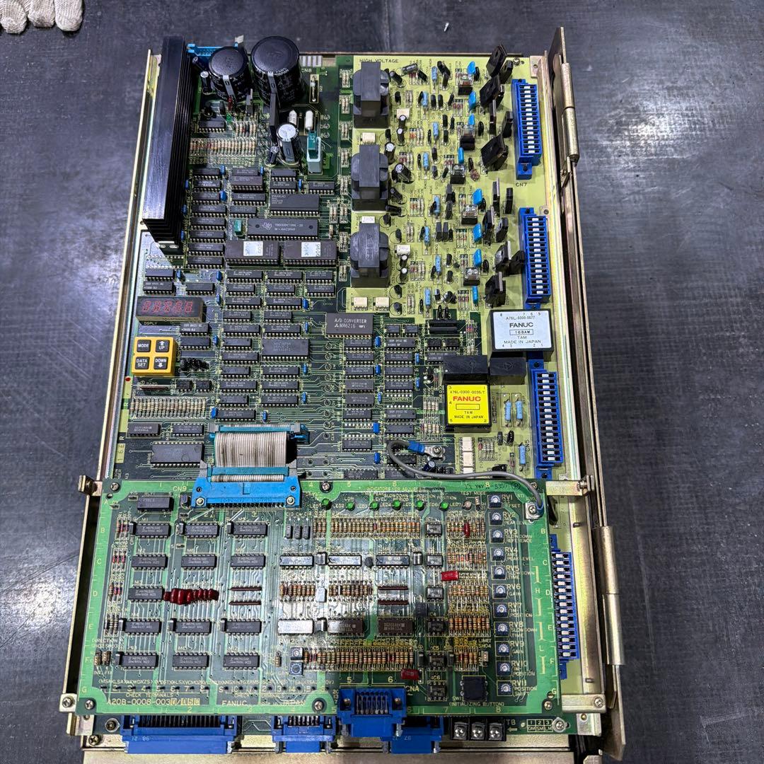 マザーボード FANUC A06B-6055-H115 AC SPINDLE SERVO