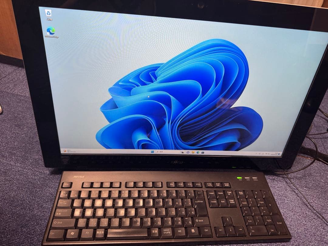 SSD爆速富士通 WH77/M Win11タッチパネル　ブルーレイCorei7