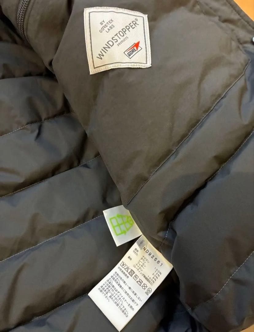 THE NORTH FACEオルタレーションゼファーシェルダウン ND92561