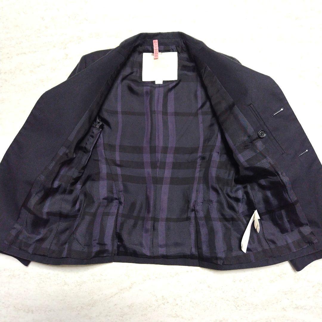 美品✨BURBERRY ✨ ネイビー スーツ４点セット　１２８cm