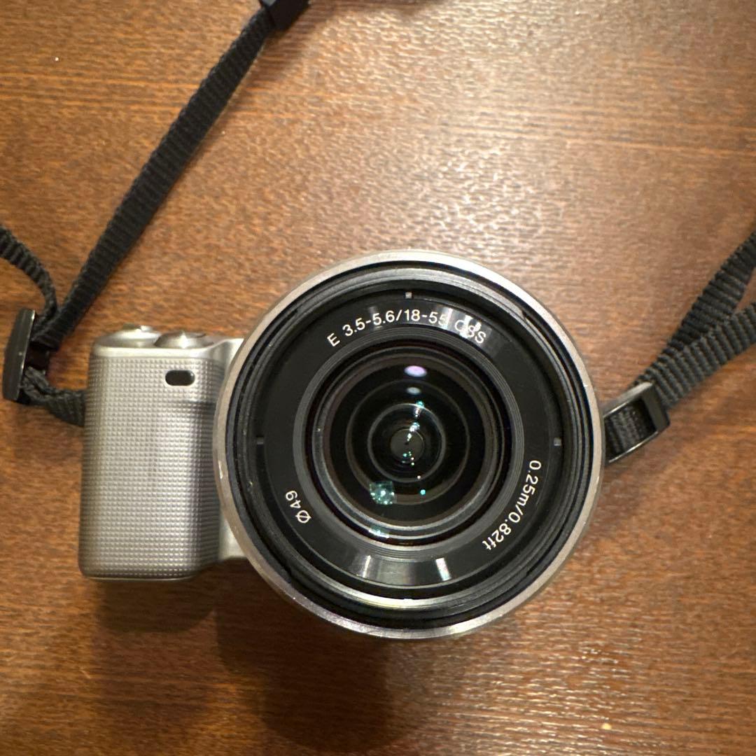 SONY NEX-5 ミラーレスカメラ E 18-55mmレンズ付き