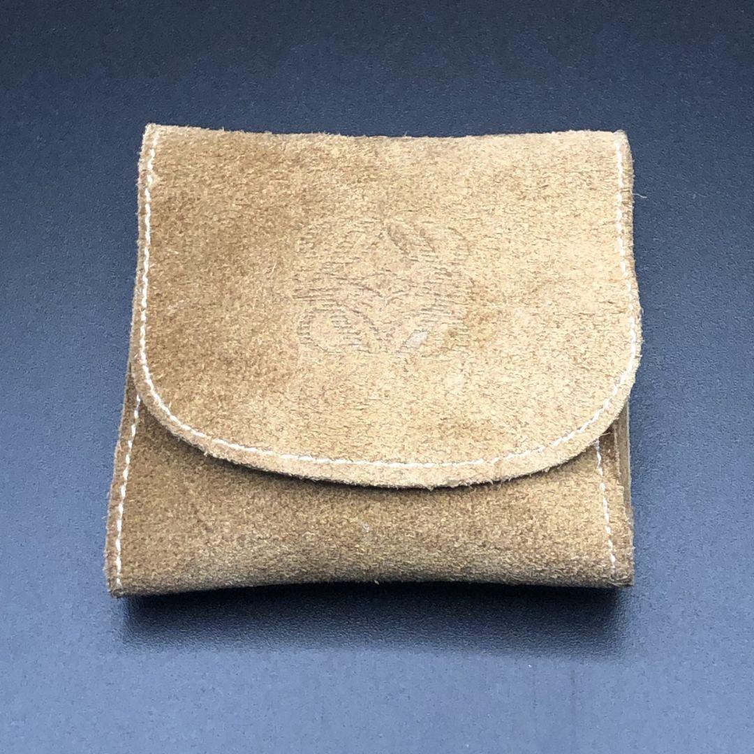 【美品】LOEWE ロエベ アナグラム ゴールド×ブラック カフリンクス カフス