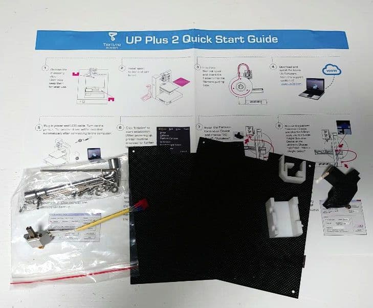 【送料込み！】UP Plus2 3Dプリンター（白）A