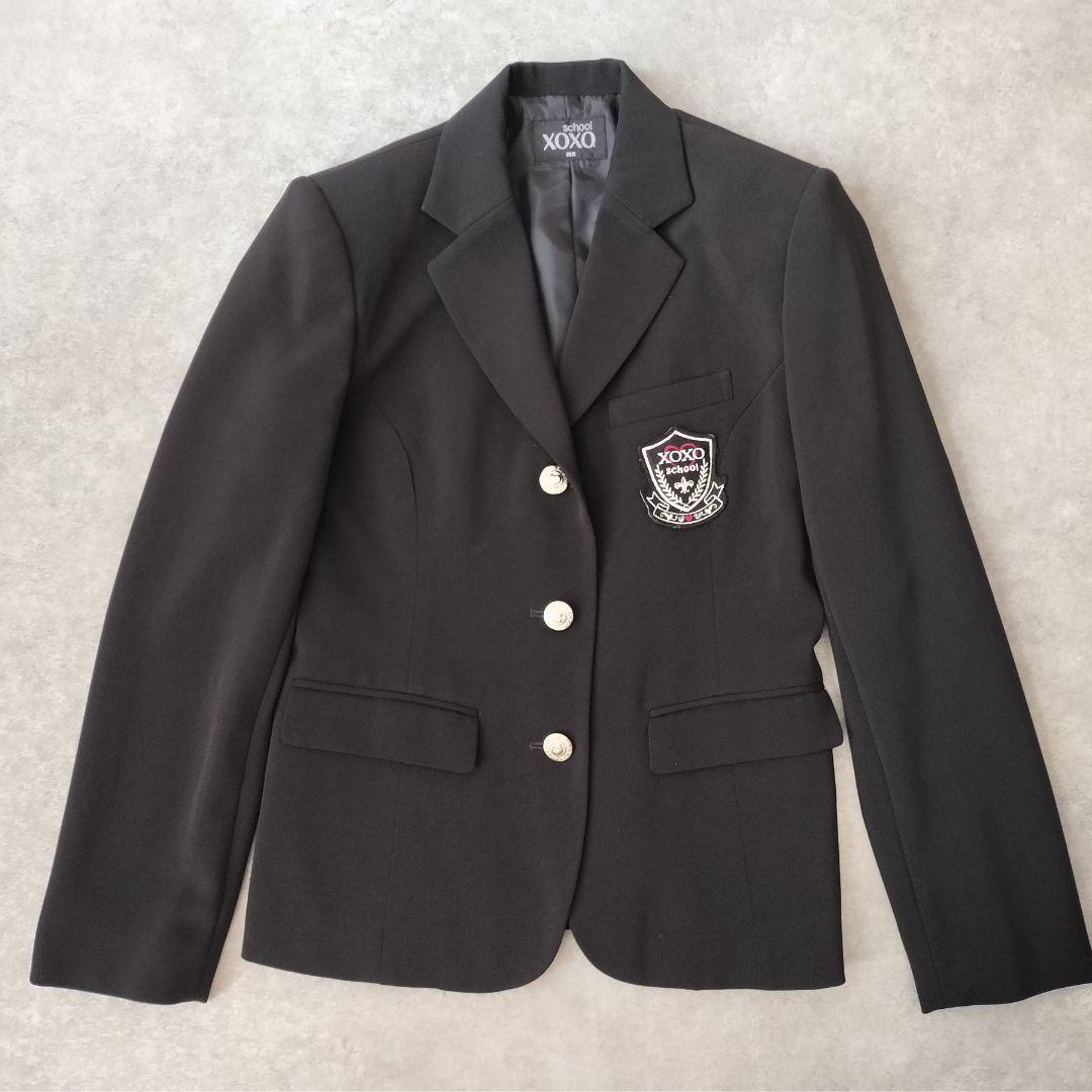 極美品 卒服　女の子160/165　ノバチェック風 フォーマル4点　金釦 卒業式