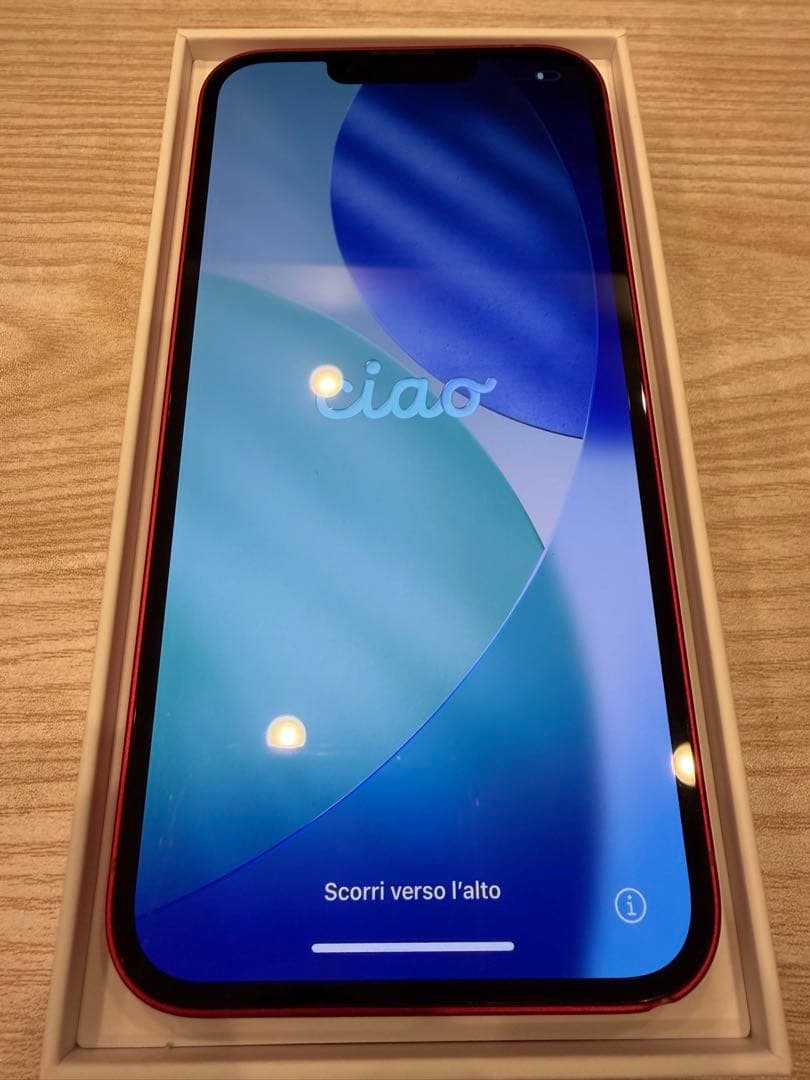 iPhone13 256G プロダクトレッド