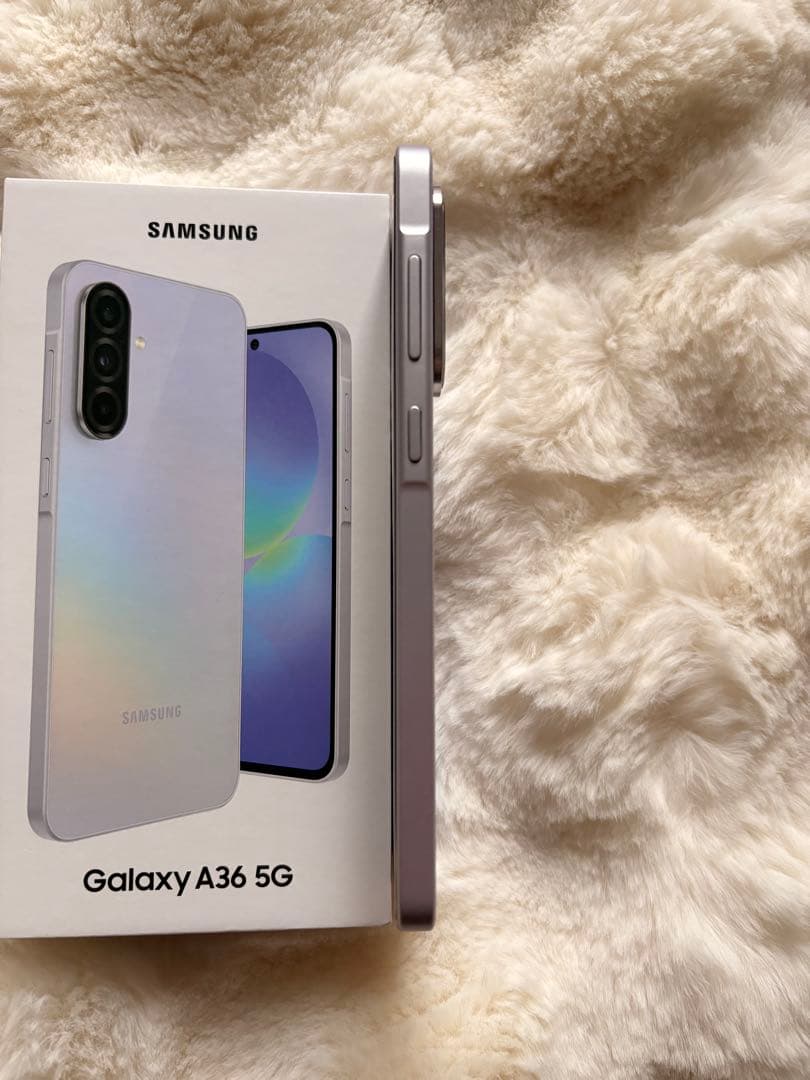s.　Samsung Galaxy A36 5G 本体 オーサムラベンダー