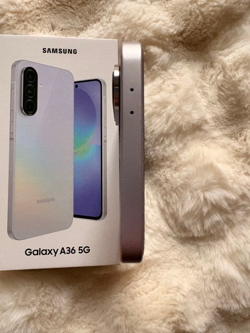 s.　Samsung Galaxy A36 5G 本体 オーサムラベンダー