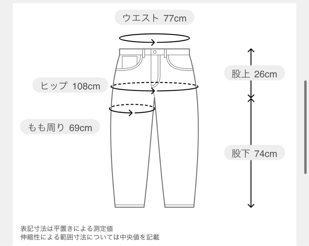 パンツ Sansangear PARALLAX TROUSER size2