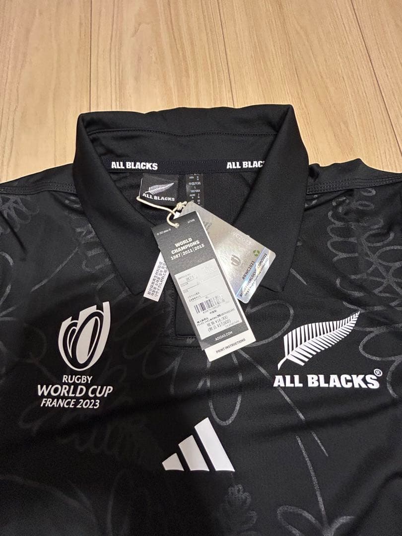 ALL BLACKS ラグビーシャツ XL