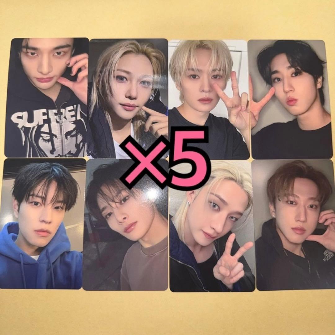 StrayKids トレカ do it タワレコ 特典 8種コンプ ×5