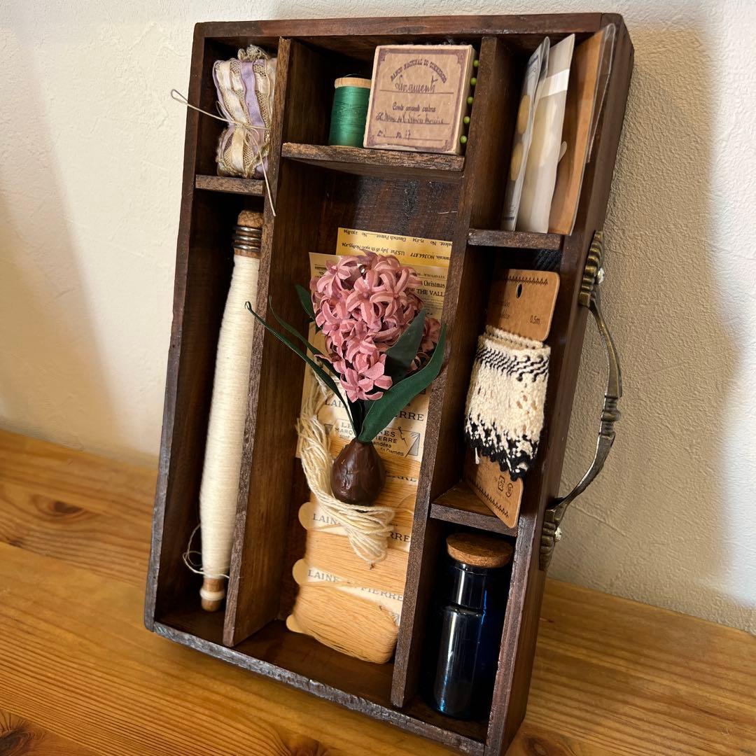 アンティーク雑貨　メルスリー　ディスプレーボックス