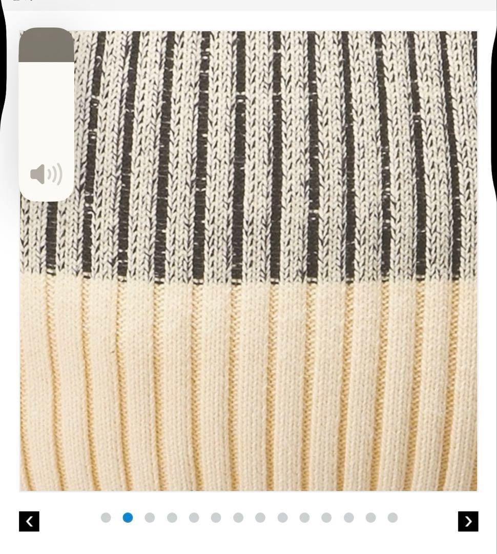 PUUF WhitenxBlack MIX 丸型クッション