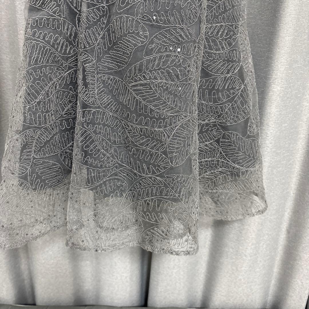 Leja「2WAYオフショルダーパフスリーブマーメイドワンピースロングドレス」