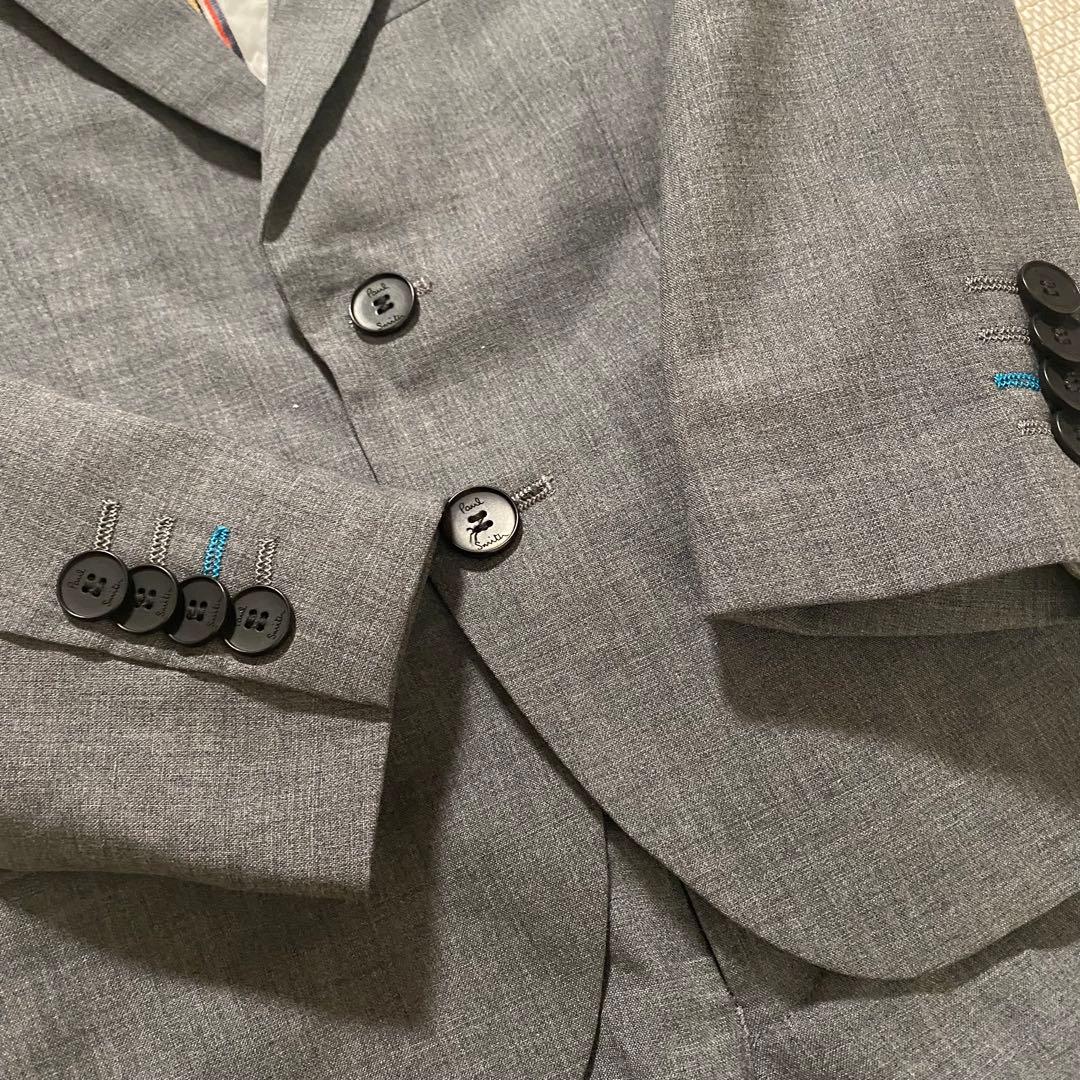 【ポールスミス】フォーマルスーツ　セレモニー　ストライプ　シルク混　入園式