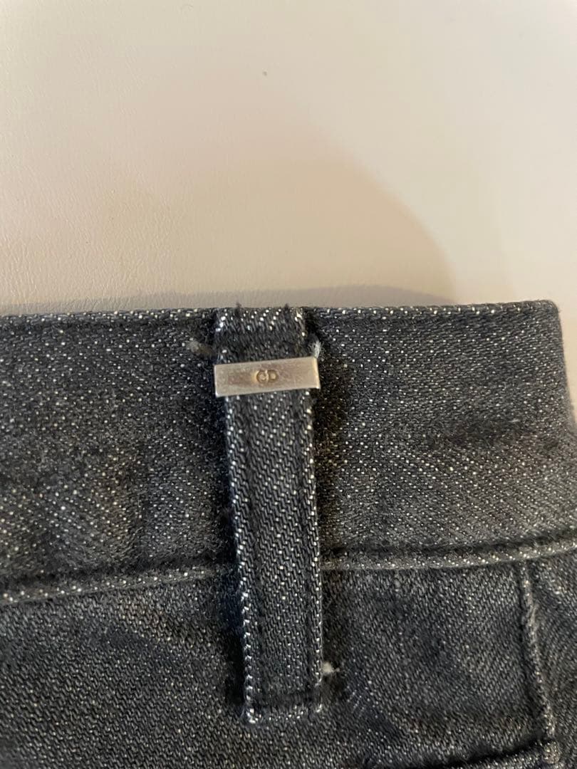 【神サイズ27】Dior Homme 08SS ブラックデニム 補修無 美品