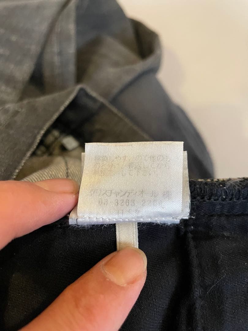 【神サイズ27】Dior Homme 08SS ブラックデニム 補修無 美品