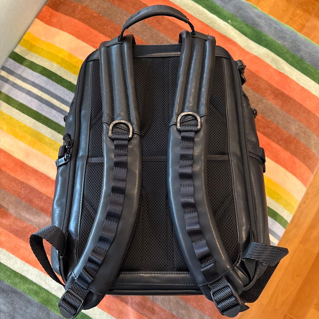 TUMI ALPHA BRAVO サーチ バックパック レザー