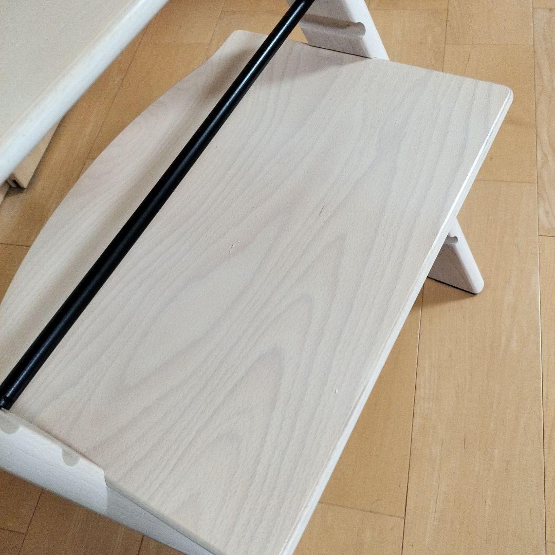 シリアル6　ストッケ トリップトラップ　背もたれ&ベビーガード&トレイ付