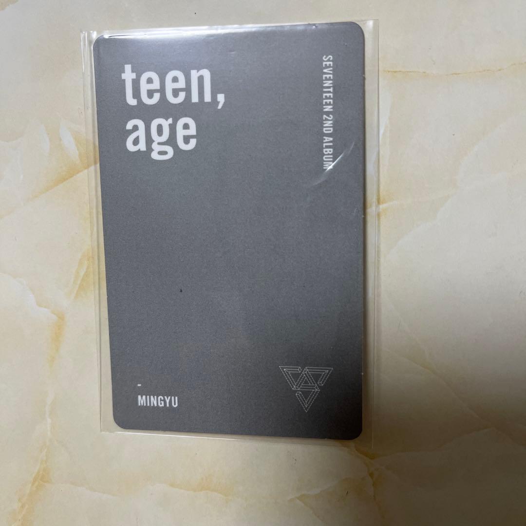 SEVENTEEN ミンギュ　トレカ