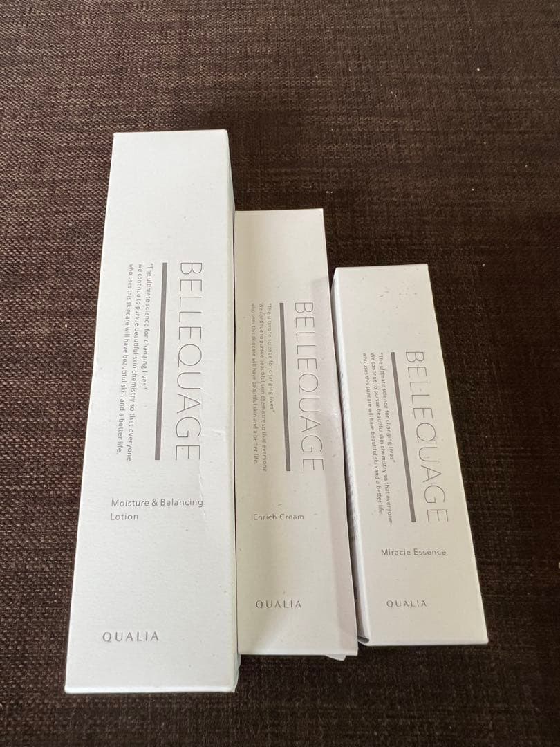 クオリア　化粧水・クリーム・美容液セット