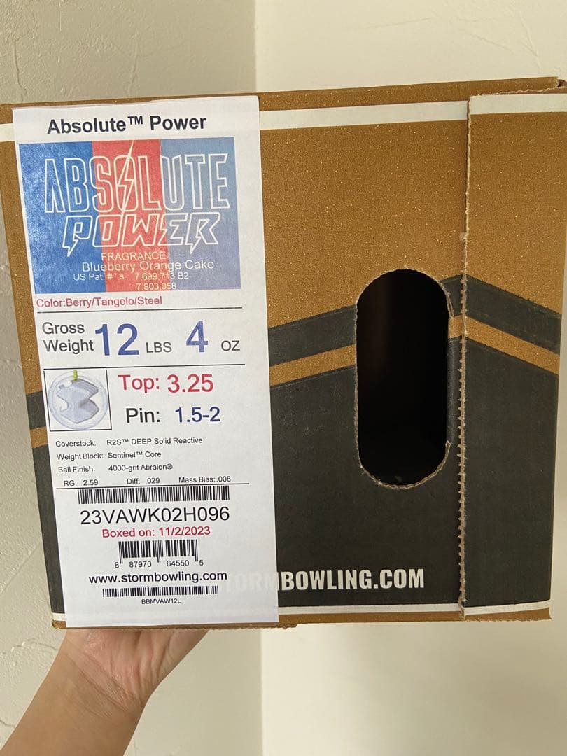 STORM ABSOLUTE POWER ストーム アブソリュートパワー