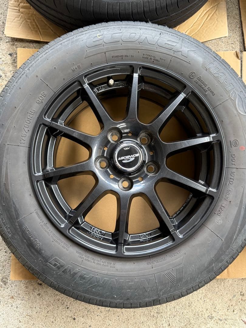 送料無料パジェロミニ 15インチタイヤホイールセット