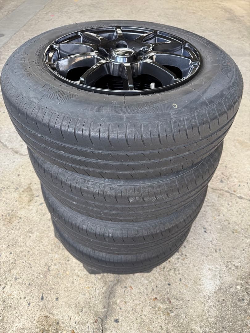 送料無料パジェロミニ 15インチタイヤホイールセット