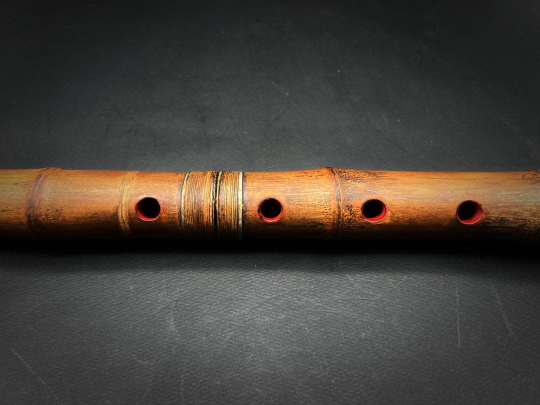 和楽器 尺八 在銘 呂風山 長さ48.6cm