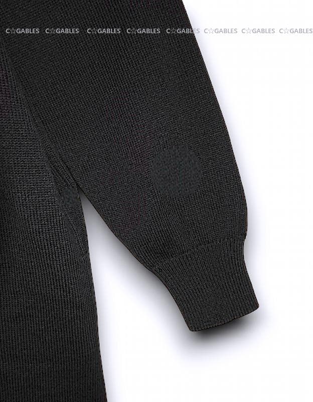 ★新品★　Y's　ワイズ　裾ジップ付き ニットロングワンピース　ヨウジヤマモト