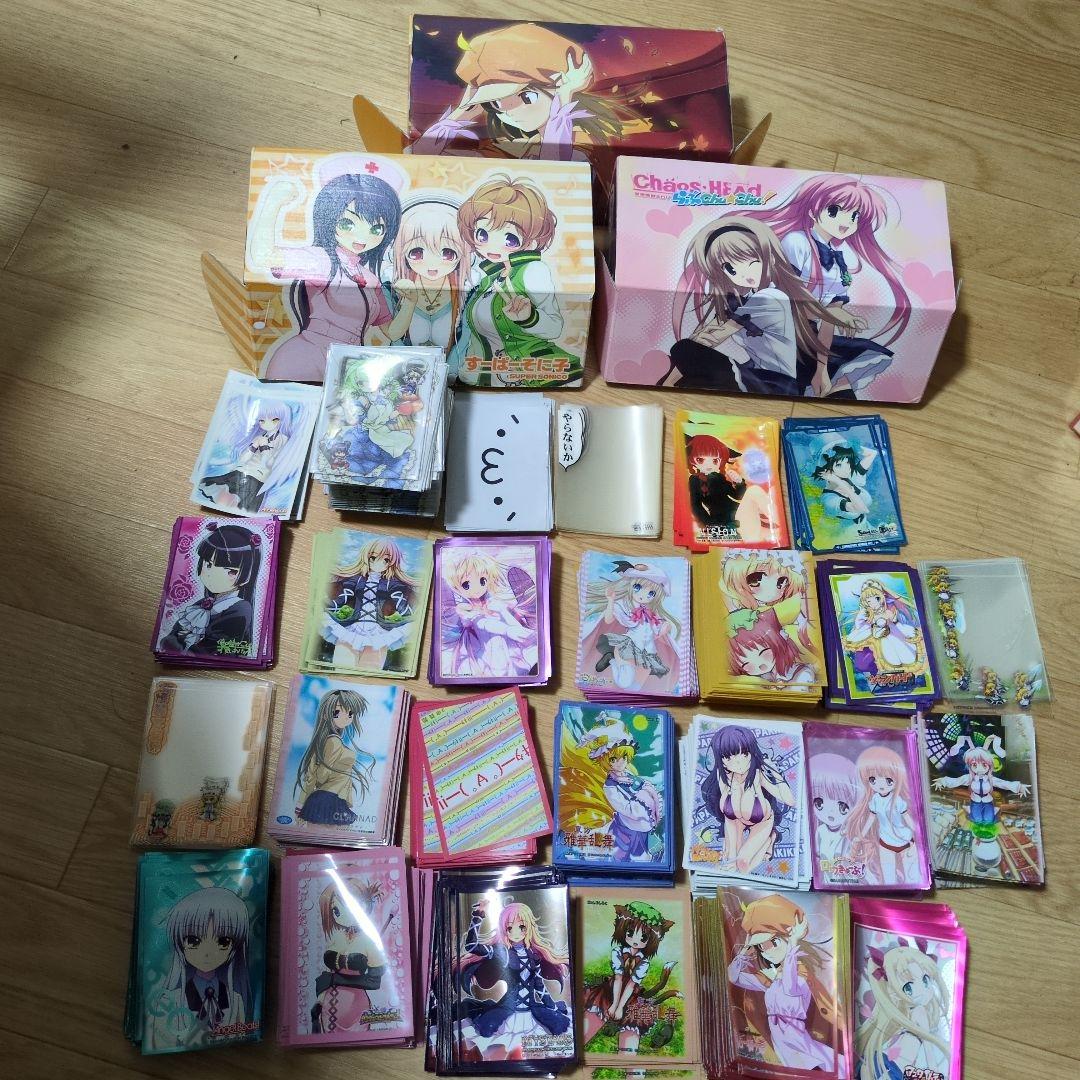 美少女系　カードボックス＆スリーブ1200枚　まとめ売り