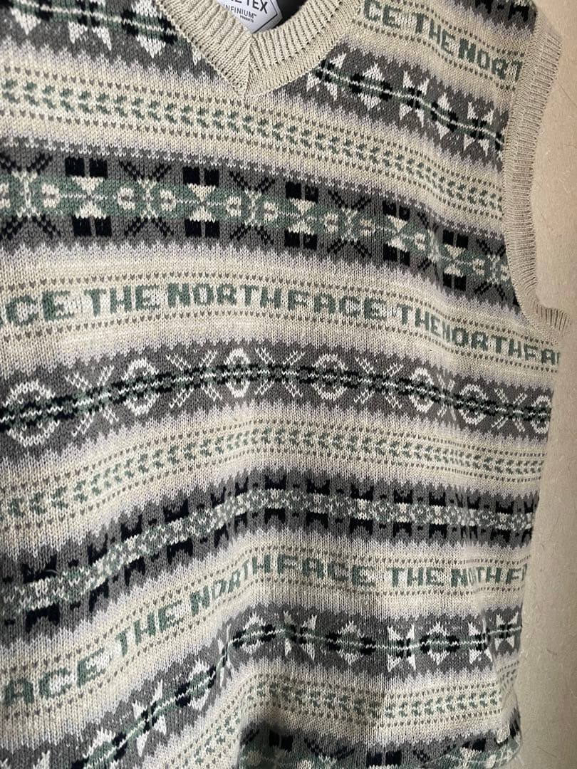 ノースフェイス パープルレーベル　Fair Isle Vest