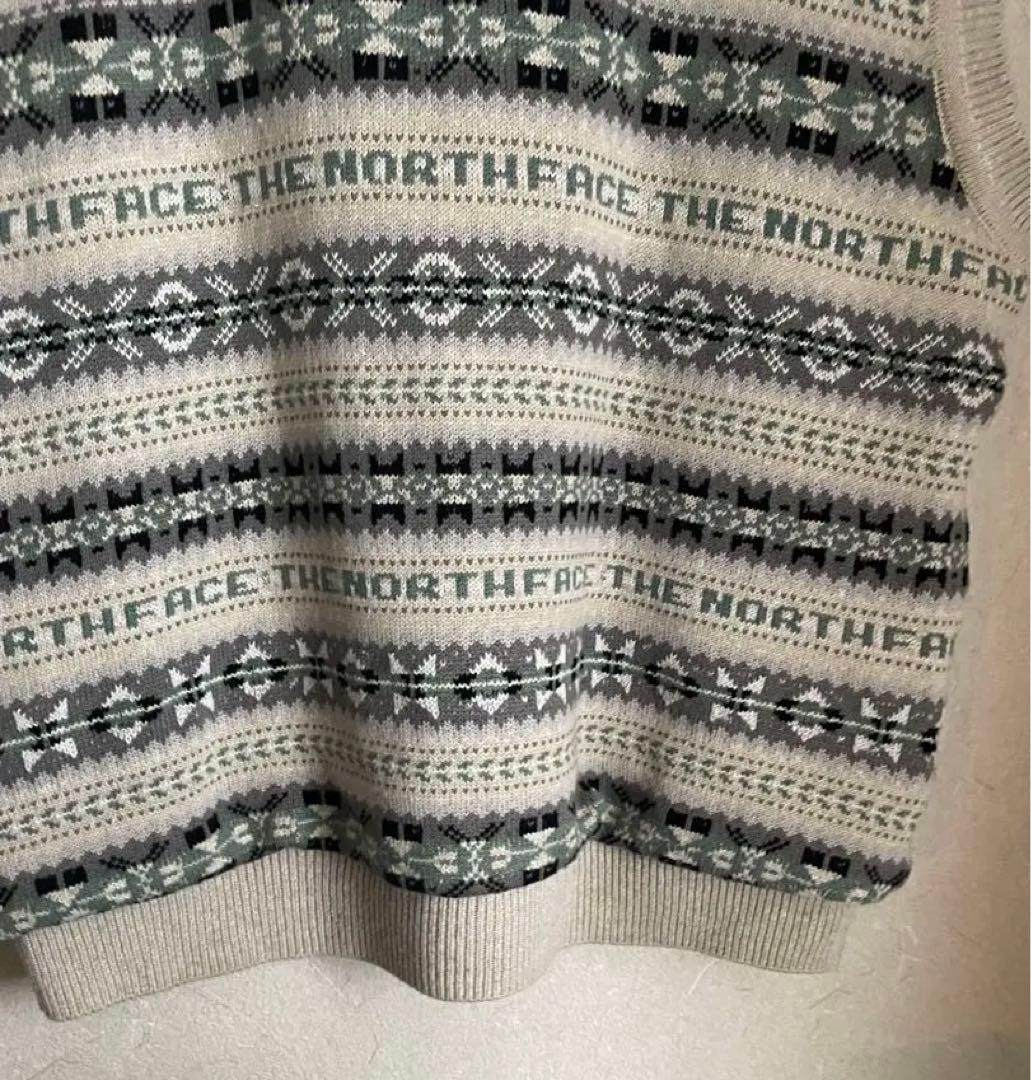 ノースフェイス パープルレーベル　Fair Isle Vest