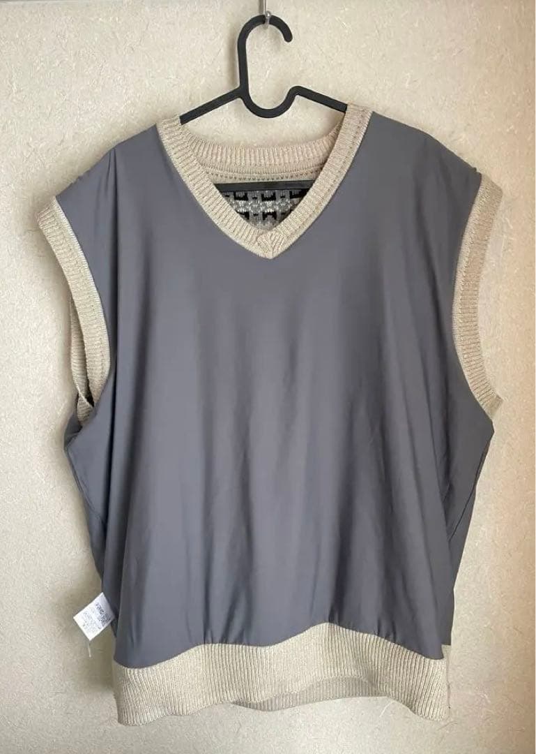 ノースフェイス パープルレーベル　Fair Isle Vest