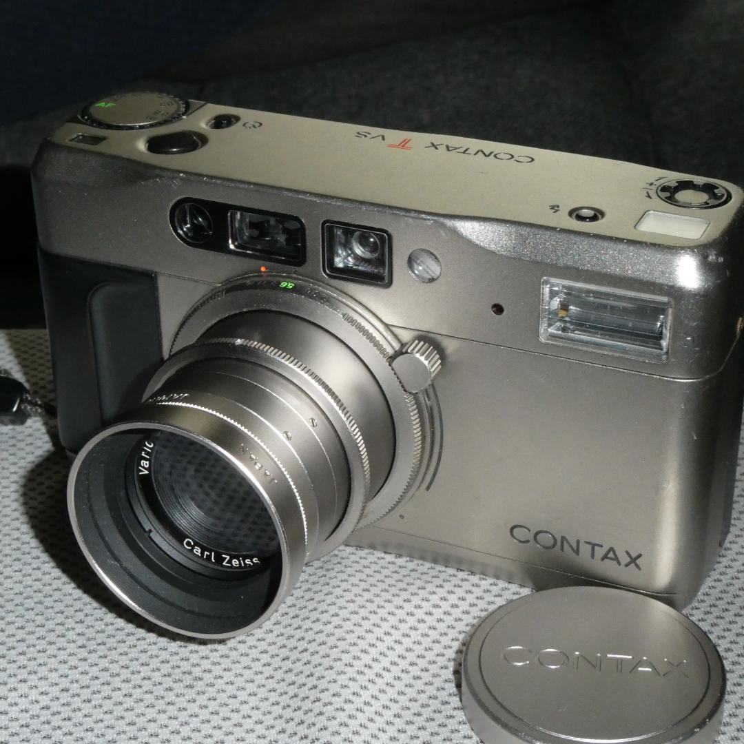 CONTAX　TVS シルバー レンジファインダーカメラ