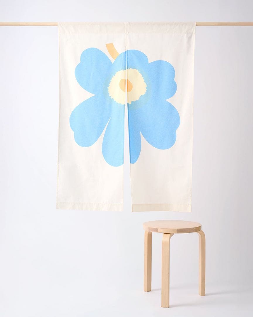 み*様 marimekko のれんUnikko Noren カーテン マリメッコ