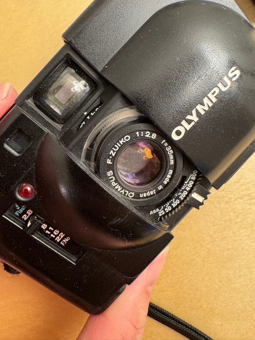 OLYMPUS XA + A11 フラッシュ付き（動作確認済み）