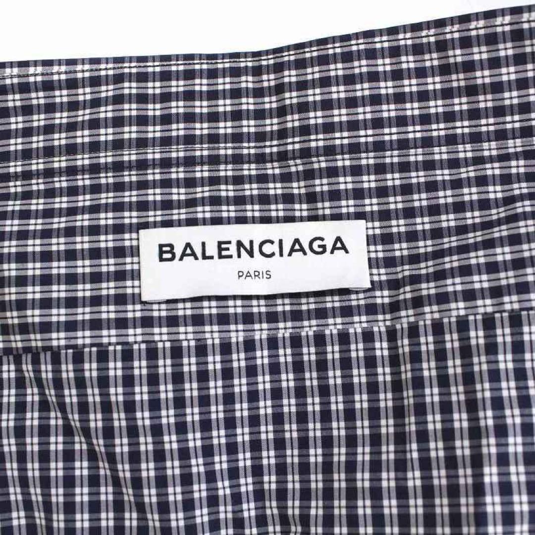 BALENCIAGA バレンシアガ　オーバーサイズシャツ ブラウス レディース