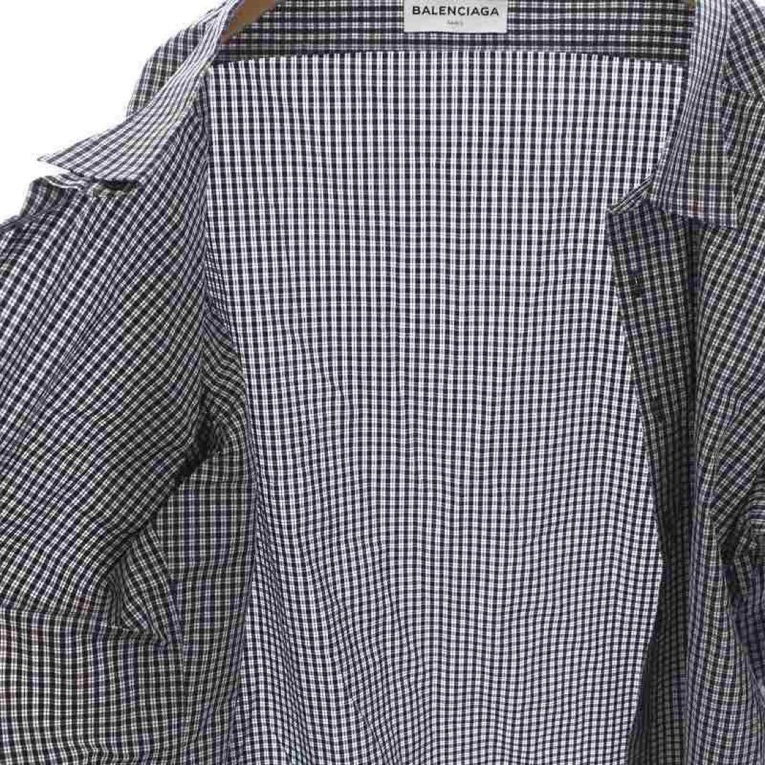 BALENCIAGA バレンシアガ　オーバーサイズシャツ ブラウス レディース