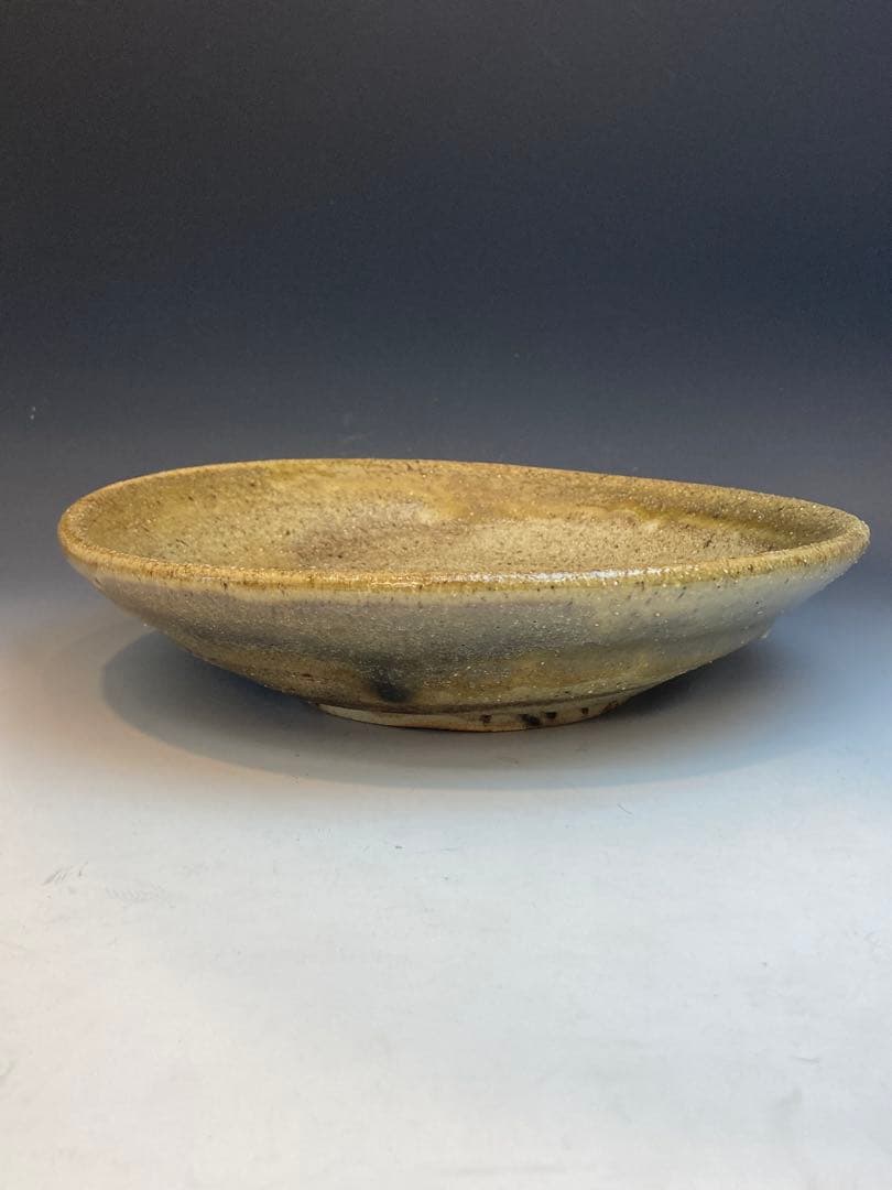 鯉江良二 作 オリベハチ織部鉢 1991年作品 共箱