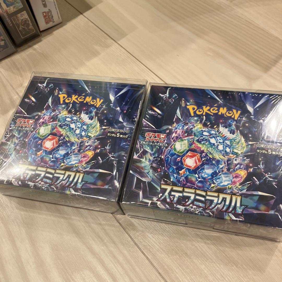 ステラミラクル　新品未開封シュリンク付きBOX ポケモンカード