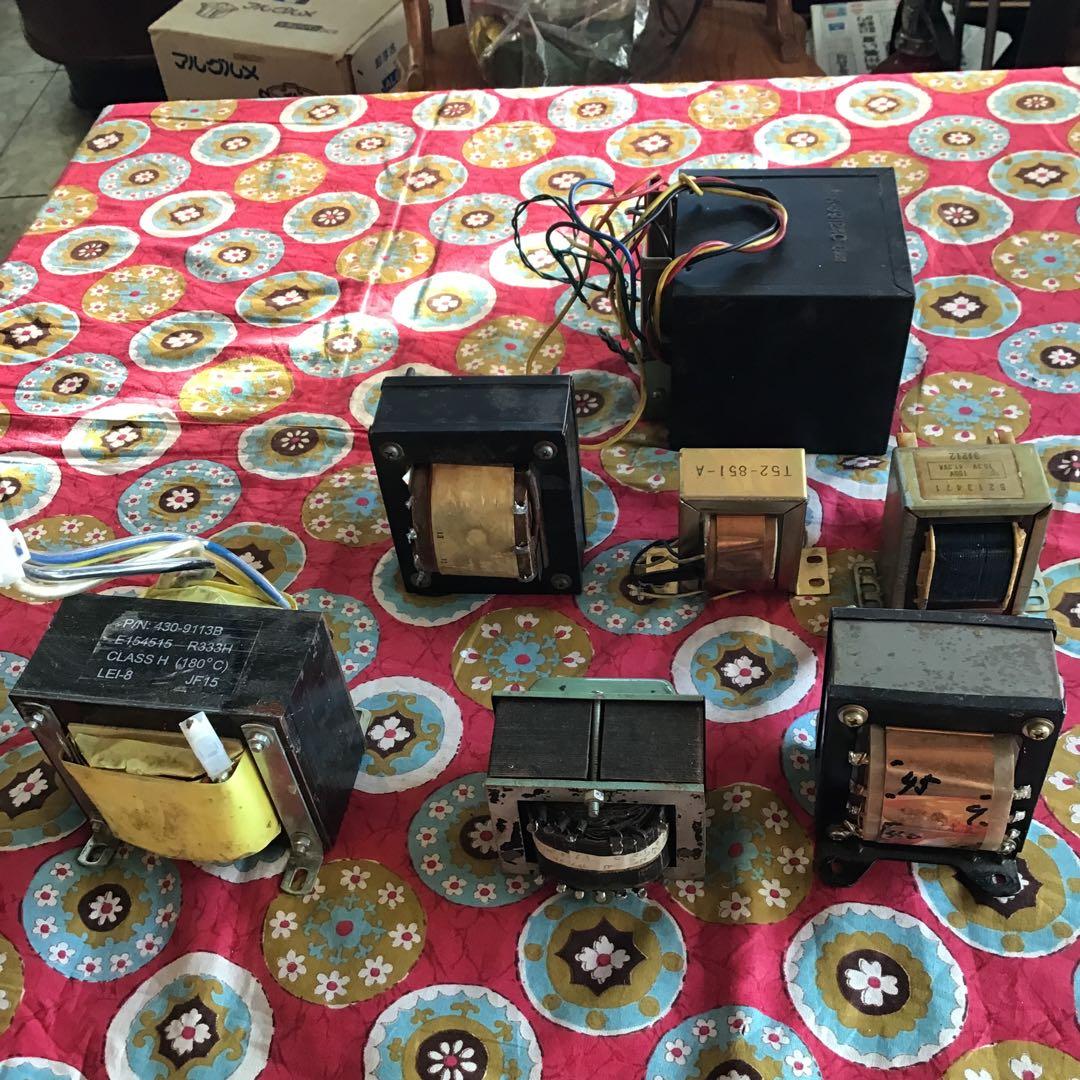 トランス 6個セット アンプ　真空管　オーディオ　検索　ラックスマン　サンスイ