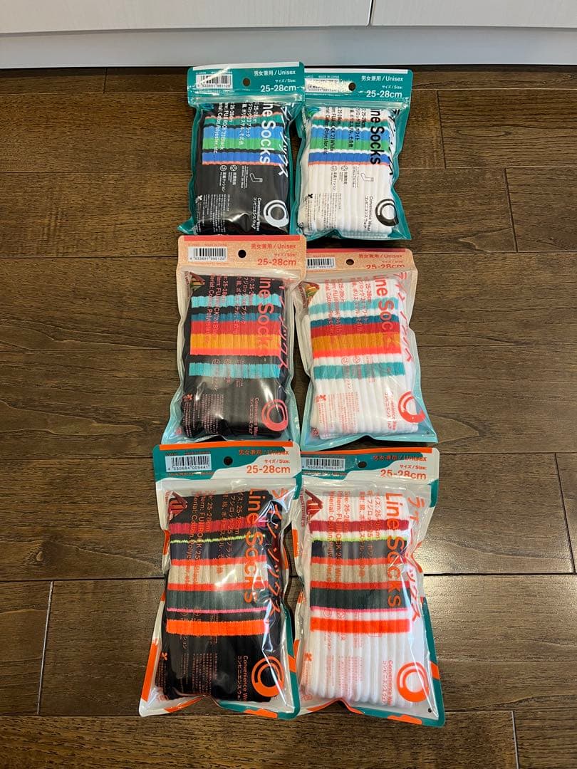 【新品】23点セット　ファミマ　ラインソックス