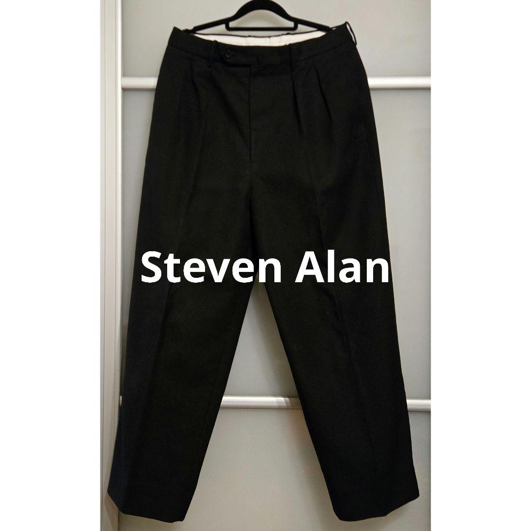 Steven Alan チノ ツータック スラックス トラウザーズ Lサイズ