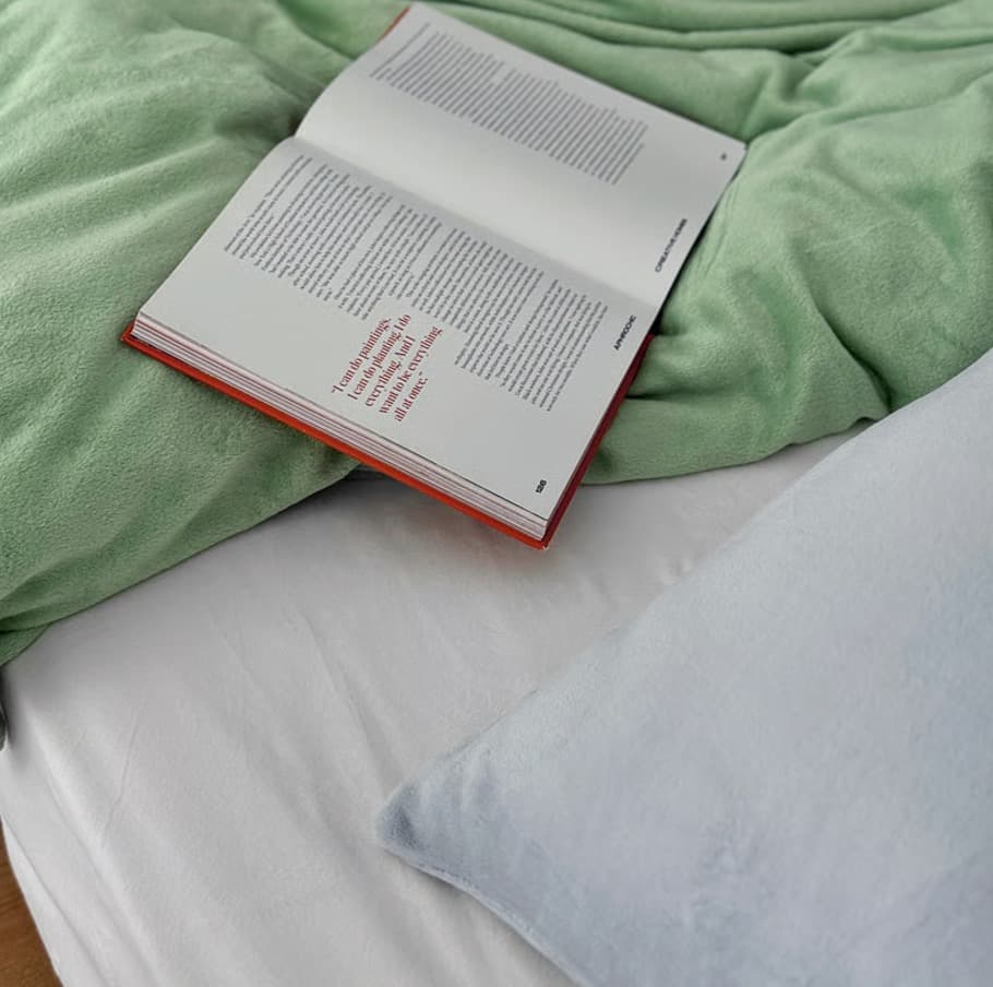 Art of Blackフリースベッドカバーセット ダブル用